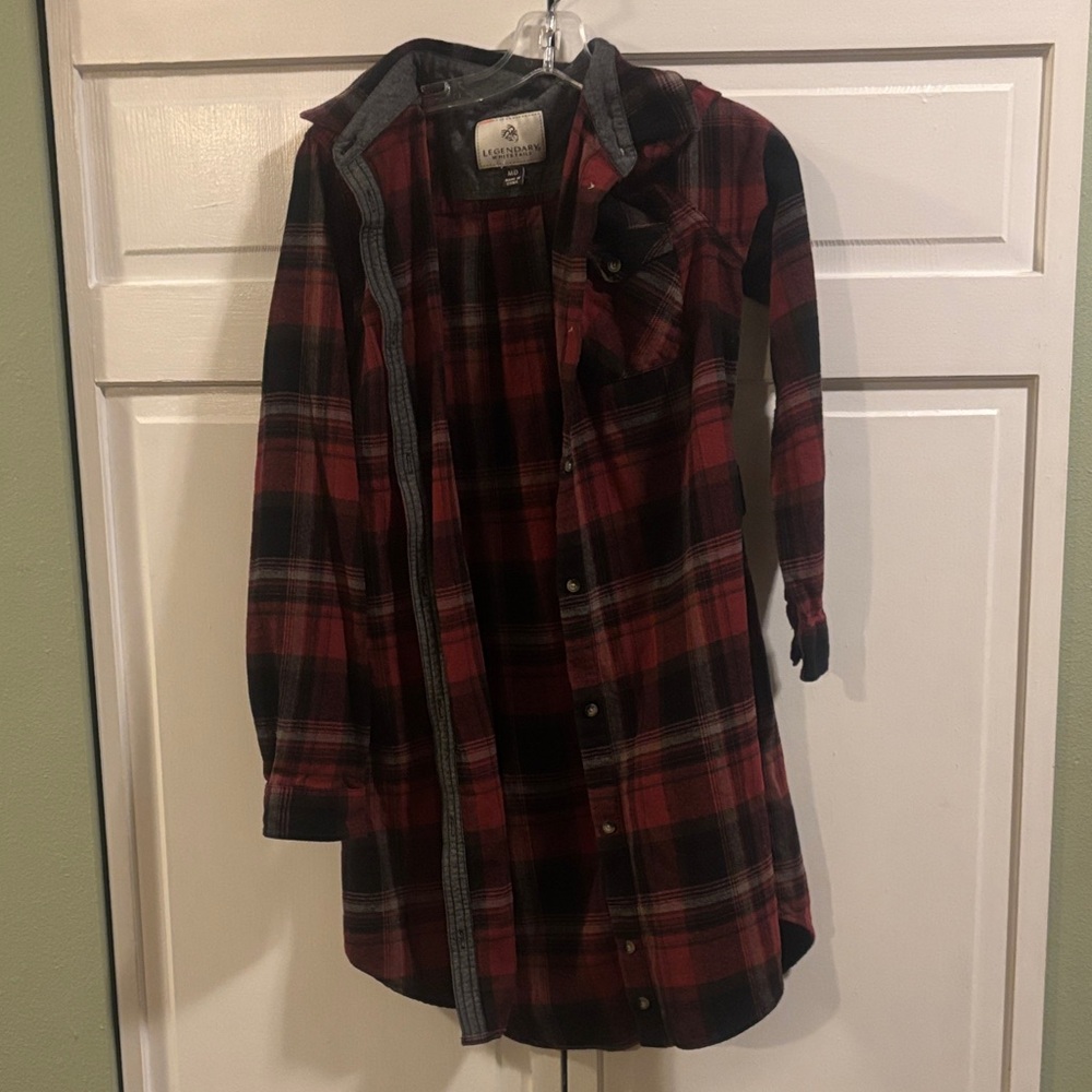 Legendary Whitetails Women’s Red and Black Plaid dress